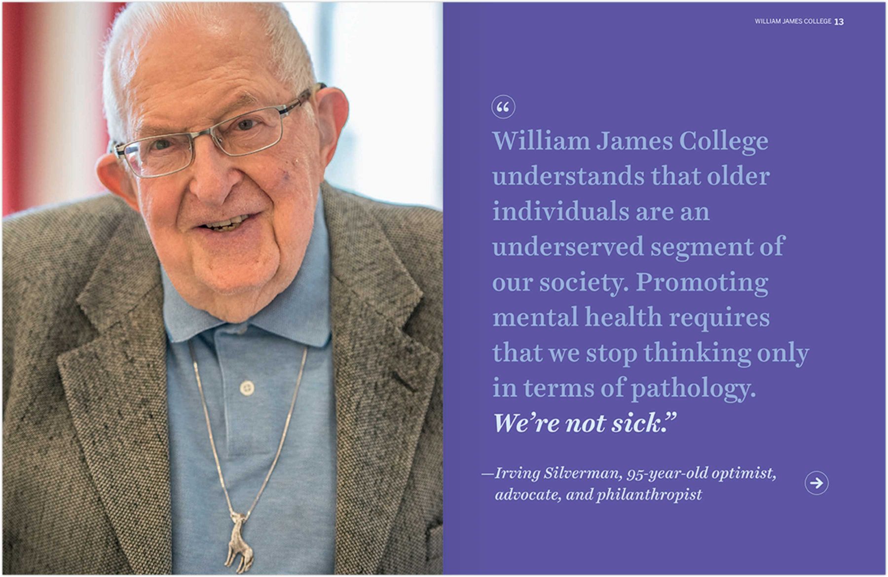 William James College Rapport